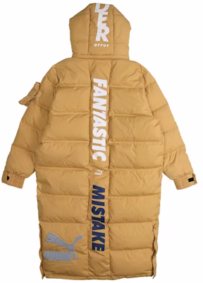 Puma x ADER ERROR Khaki Reflective Long Down Puffer Coat Winter情侣款 576956-35 Buy Puma x ADER ERROR Khaki Reflective Long Down Puffer Coat Winter情侣款 576956-35