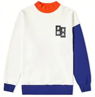 Puma x ADER ERROR Retro Colorblock Pullover Crewneck Sweatshirt White Unisex 576952-11 Puma x ADER ERROR Retro Colorblock Pullover Crewneck Sweatshirt White Unisex 576952-11