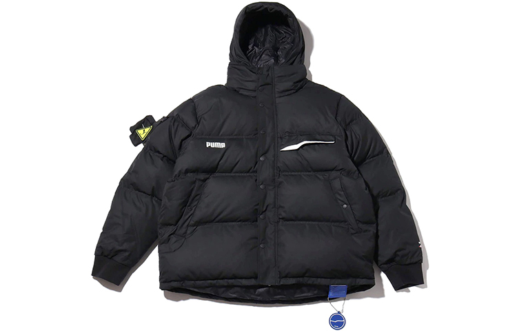Order PUMA x ADER ERROR 男女黑色連帽羽絨外套冬季版 595534-01