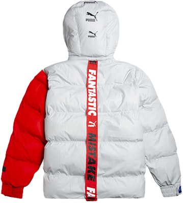 プーマ x ADER ERROR ホワイトダウンジャケット 冬コラボ 576955-45 Lookbook プーマ x ADER ERROR ホワイトダウンジャケット 冬コラボ 576955-45