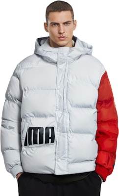 プーマ x ADER ERROR ホワイトダウンジャケット 冬コラボ 576955-45 Purchase プーマ x ADER ERROR ホワイトダウンジャケット 冬コラボ 576955-45