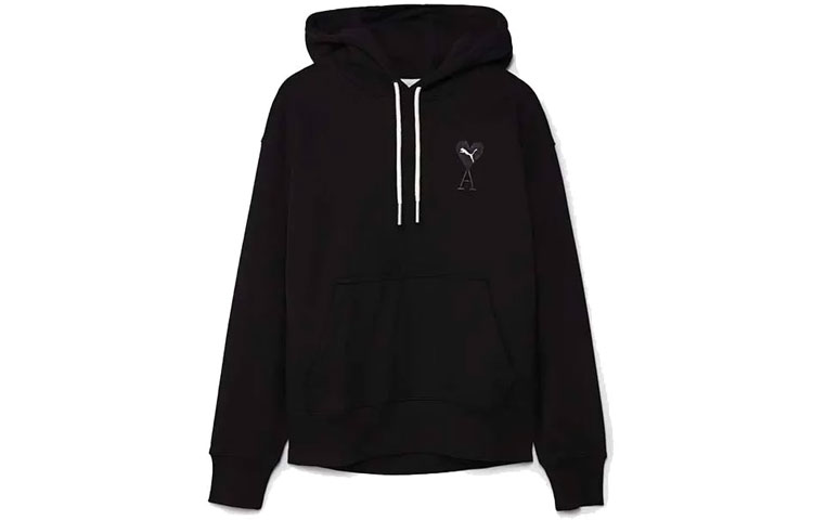 Order PUMA x AMI 聯名 黑色標誌連帽衫 534069-01