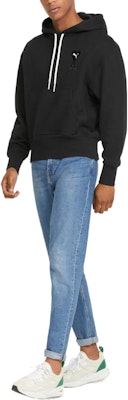 PUMA x AMI 聯名 黑色標誌連帽衫 534069-01 Shop PUMA x AMI 聯名 黑色標誌連帽衫 534069-01