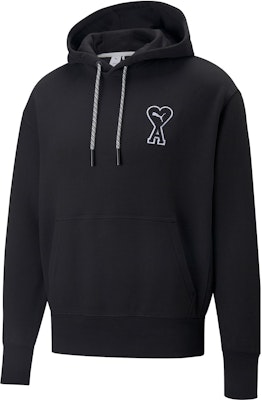 PUMA x AMI 黑色連帽衫 心型標誌聯名款 男女適用. 536231-01 Buy PUMA x AMI 黑色連帽衫 心型標誌聯名款 男女適用. 536231-01