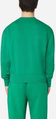 PUMA x AMI Paris 綠色心形標誌圓領長袖上衣。 534111-96 Shop PUMA x AMI Paris 綠色心形標誌圓領長袖上衣。 534111-96