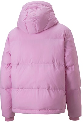 PUMA x AMI Paris 愛心標誌拉鍊連帽羽絨外套 中性 淡紫色 535991-88 Lookbook PUMA x AMI Paris 愛心標誌拉鍊連帽羽絨外套 中性 淡紫色 535991-88