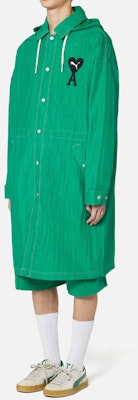 プーマ x AMIPARIS ロング軽量フーディージャケット ミントグリーン ハートロゴ 534064-96 Purchase プーマ x AMIPARIS ロング軽量フーディージャケット ミントグリーン ハートロゴ 534064-96