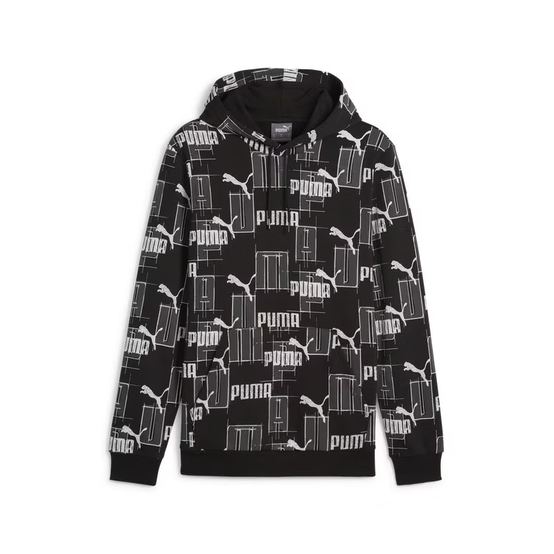 Puma Anrealage Black Hoodie with Logo Print 678983-01