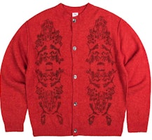 PUMA x ARIES FW24 Unisex Long Sleeve Knit Sweater - Timeless Red. 627978-11 PUMA x ARIES FW24 Unisex Long Sleeve Knit Sweater - Timeless Red. 627978-11