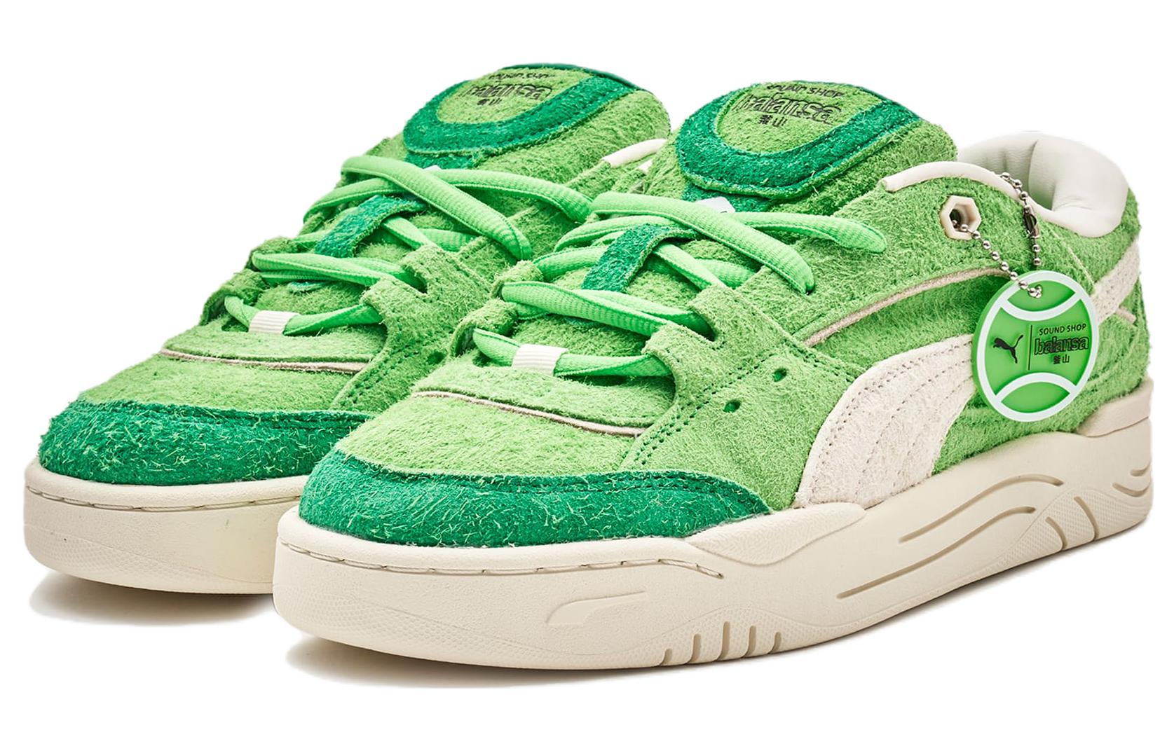 Lookbook Puma X Balansa 180 复古绿麂皮鞋 'Archive Green' 396326-01