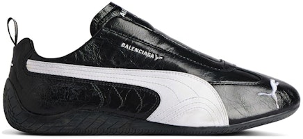 Puma x Balenciaga Speedcat Leather 'Black White' 847148-WSDSB-1090 Puma x Balenciaga Speedcat Leather 'Black White' 847148-WSDSB-1090