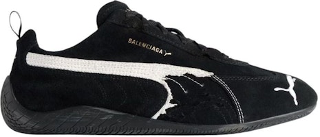 Puma x Balenciaga Speedcat 麂皮鞋 '黑白' 847146-WSDSD-1090 Sizing Puma x Balenciaga Speedcat 麂皮鞋 '黑白' 847146-WSDSD-1090