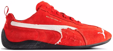 Puma x Balenciaga Speedcat Suede 'Red White' 847146-WSDSD-6910 Puma x Balenciaga Speedcat Suede 'Red White' 847146-WSDSD-6910