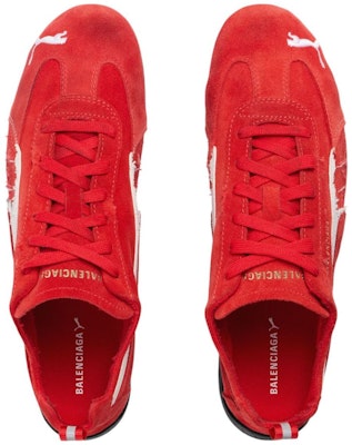 Puma x Balenciaga Speedcat Suede 'Red White' 847146-WSDSD-6910 Shop Puma x Balenciaga Speedcat Suede 'Red White' 847146-WSDSD-6910