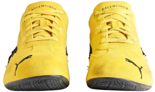 Puma x Balenciaga Speedcat 麂皮聯名款 '黃黑色' 847146-WSDSD-7010 Lookbook Puma x Balenciaga Speedcat 麂皮聯名款 '黃黑色' 847146-WSDSD-7010