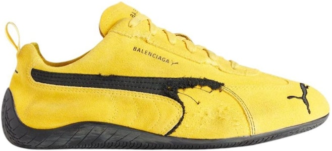 Puma x Balenciaga Speedcat 麂皮聯名款 '黃黑色' 847146-WSDSD-7010 Sizing Puma x Balenciaga Speedcat 麂皮聯名款 '黃黑色' 847146-WSDSD-7010