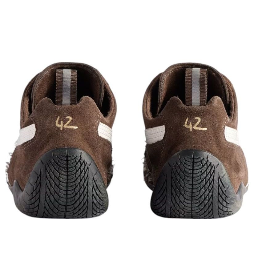 Purchase Puma x Balenciaga 麂皮鞋 '棕白配色' 847146-WSDSD-2910