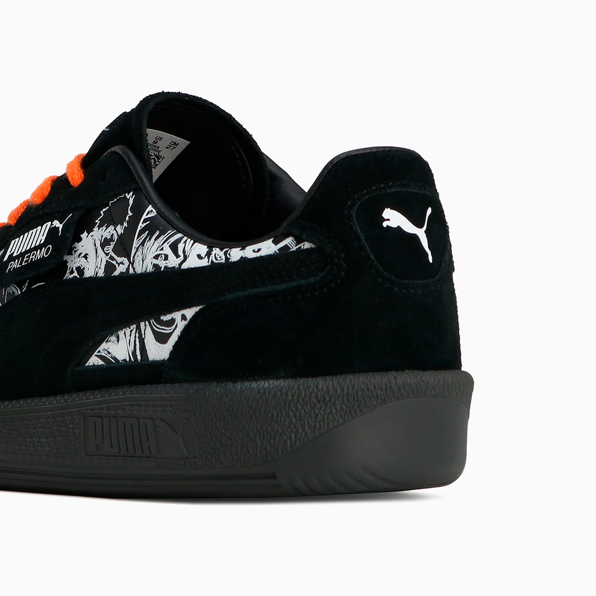 Lookbook PUMA x Bleach Palermo Sneakers Bulan Hitam 403445-01