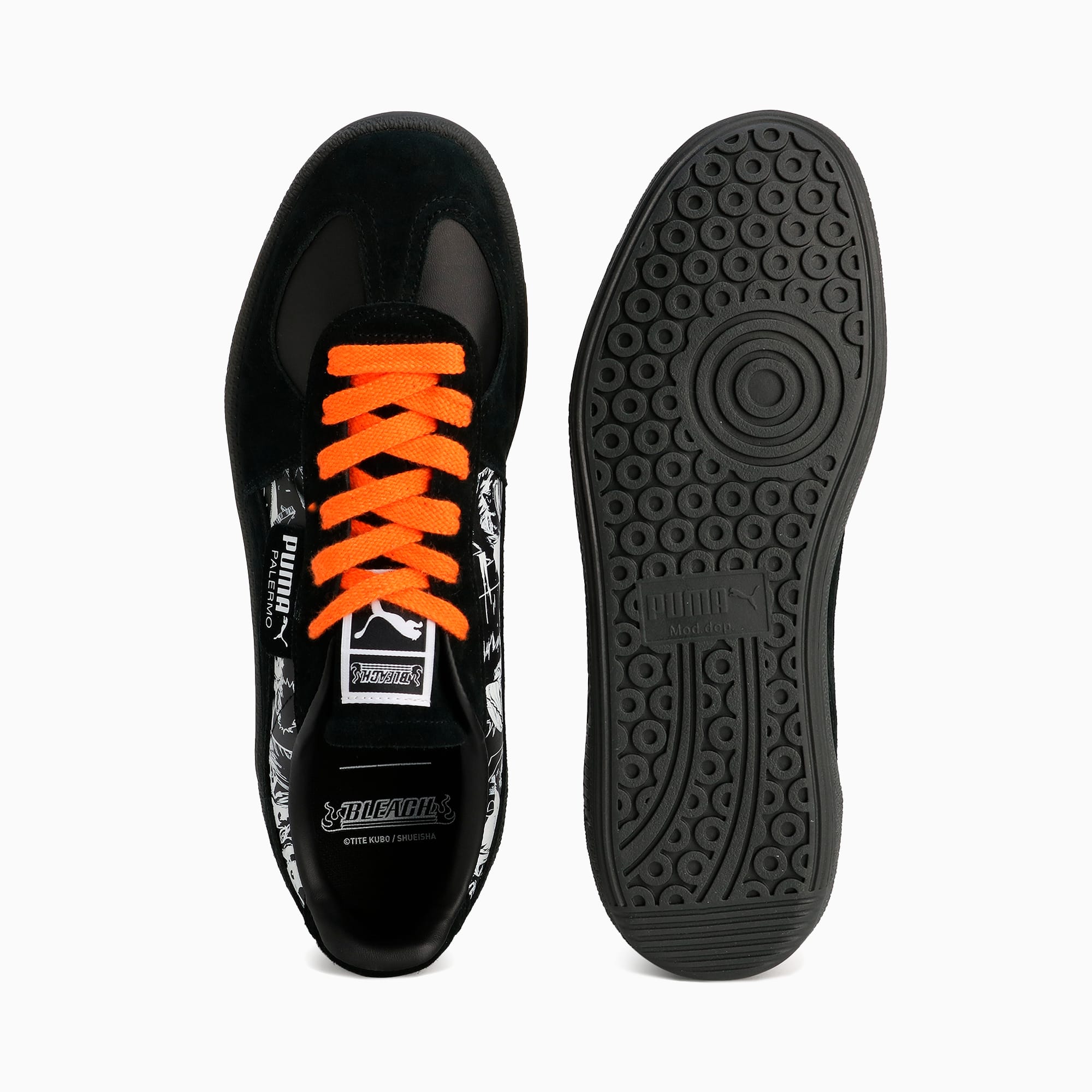 Shop PUMA x Bleach Palermo Sneakers Bulan Hitam 403445-01