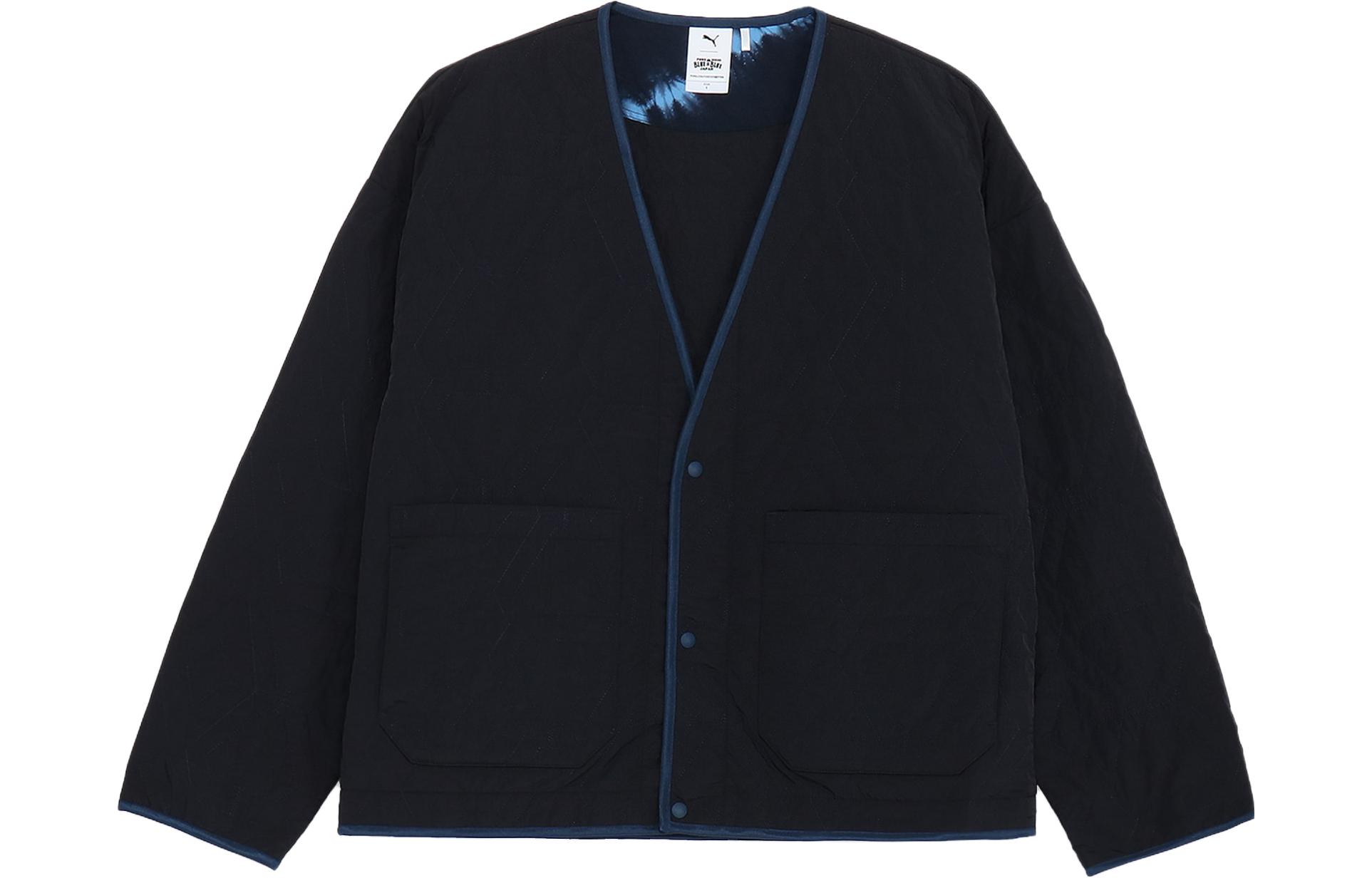 Order PUMA x BLUE BLUE JAPAN FW23 靛藍口袋V領外套 海軍藍 男女適用 625792-16