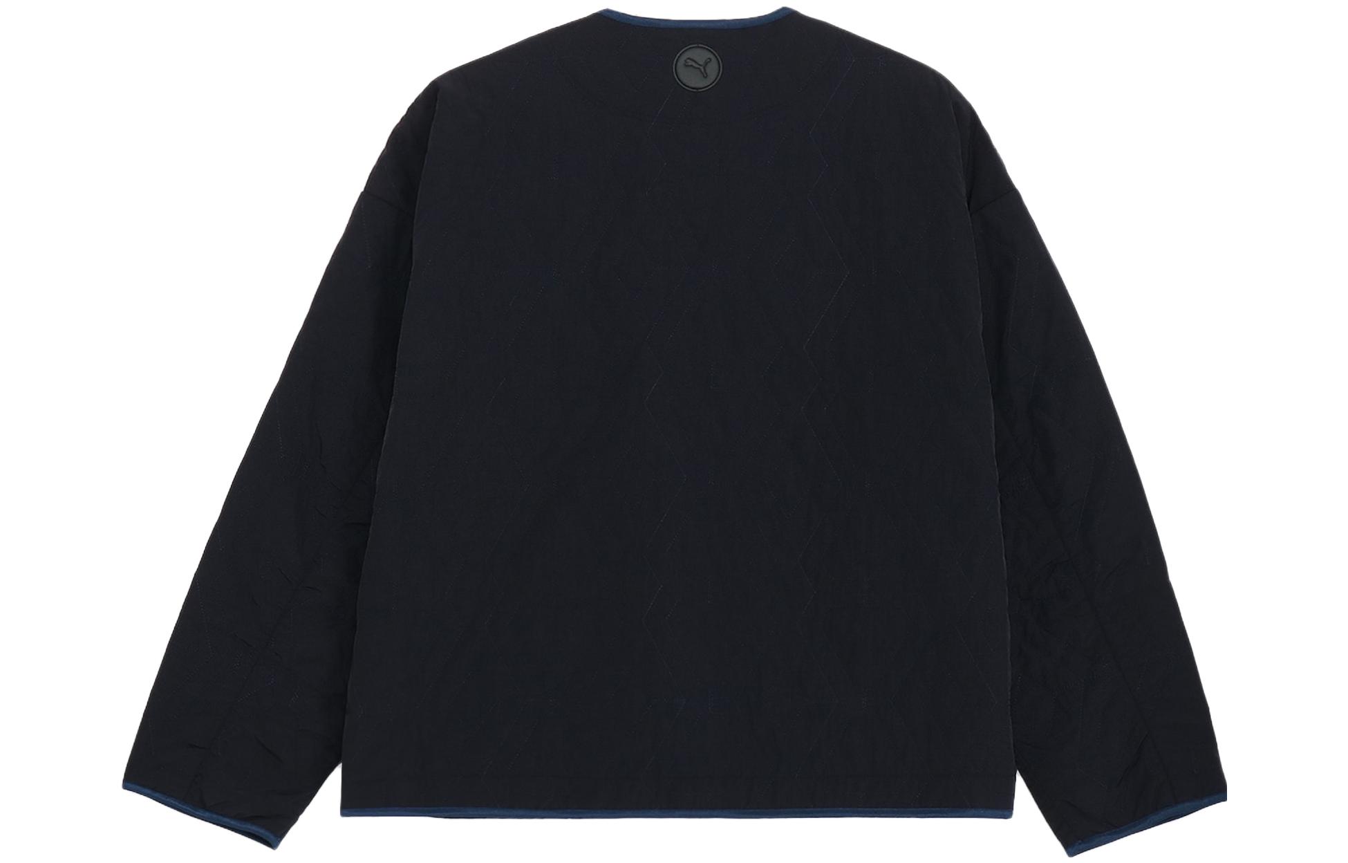 Lookbook PUMA x BLUE BLUE JAPAN FW23 靛藍口袋V領外套 海軍藍 男女適用 625792-16