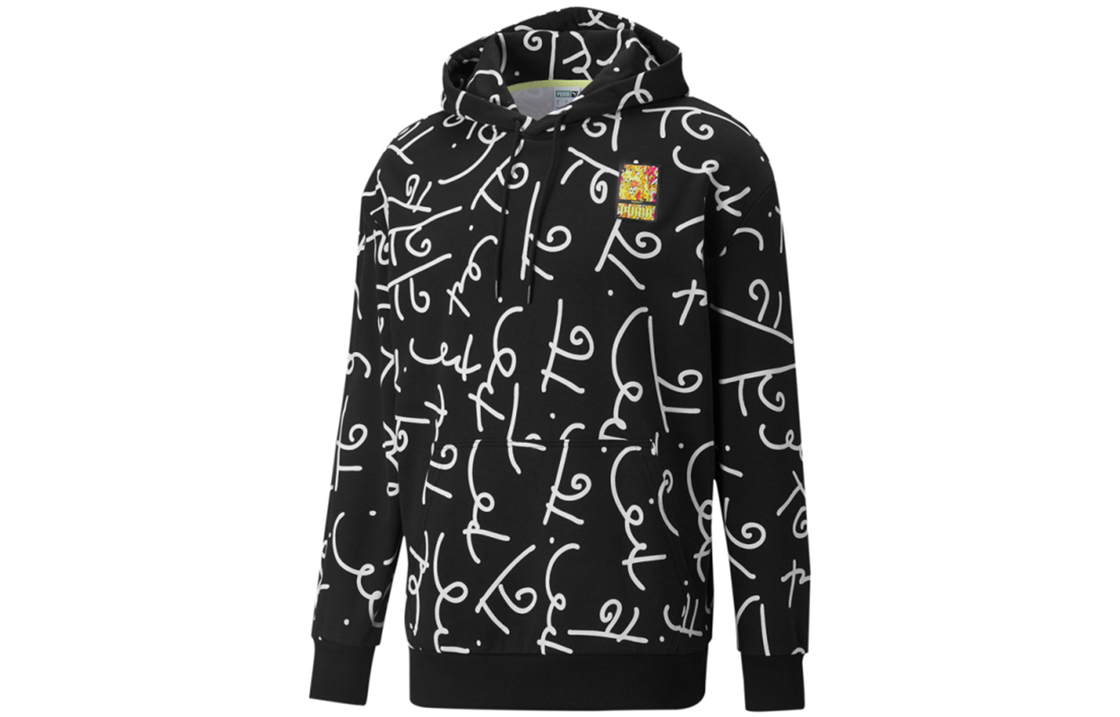 Puma BRITTO Black Knit Hoodie - Casual, Breathable, Sportswear 532228-61