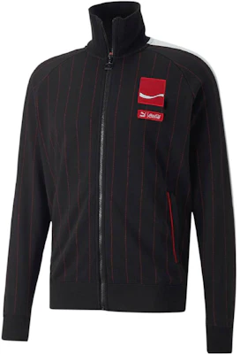 Puma x Coca-Cola Collab Logo Patch Stand Collar Zip Jacket Black 536162-01 Buy Puma x Coca-Cola Collab Logo Patch Stand Collar Zip Jacket Black 536162-01