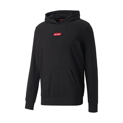 Puma Coca-Cola Retro Colorblock Logo Hoodie Black Casual 536161-01