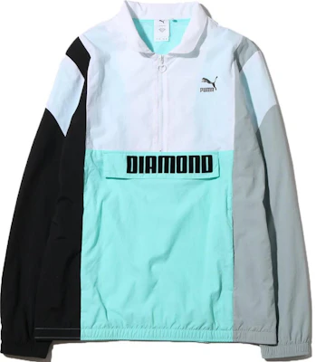 PUMA X Diamond Destiny 半拉鍊色塊拼接外套聯名款 575356-01 Buy PUMA X Diamond Destiny 半拉鍊色塊拼接外套聯名款 575356-01