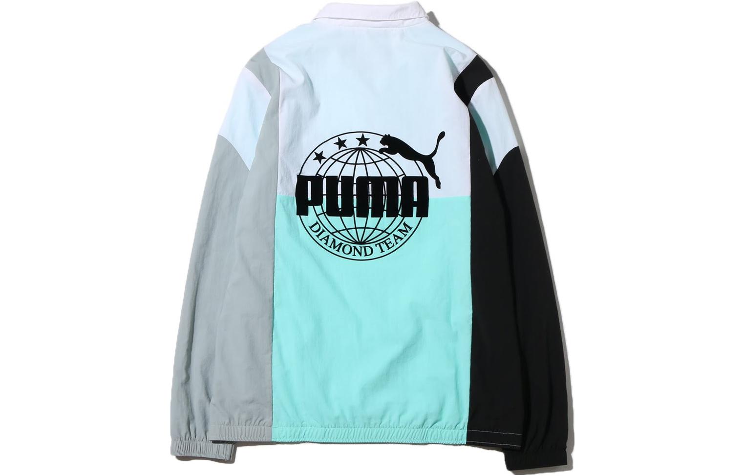 Lookbook PUMA X Diamond Destiny 半拉鍊色塊拼接外套聯名款 575356-01