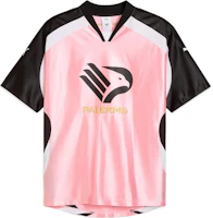Puma x FC Palermo Jersey FW24 Pink Short Sleeve Fashion Soccer Shirt 629541-60 Puma x FC Palermo Jersey FW24 Pink Short Sleeve Fashion Soccer Shirt 629541-60