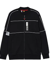 Puma x Ferrari Black Baseball Collar Jacket - Stylish & Comfortable 535831-01 Puma x Ferrari Black Baseball Collar Jacket - Stylish & Comfortable 535831-01