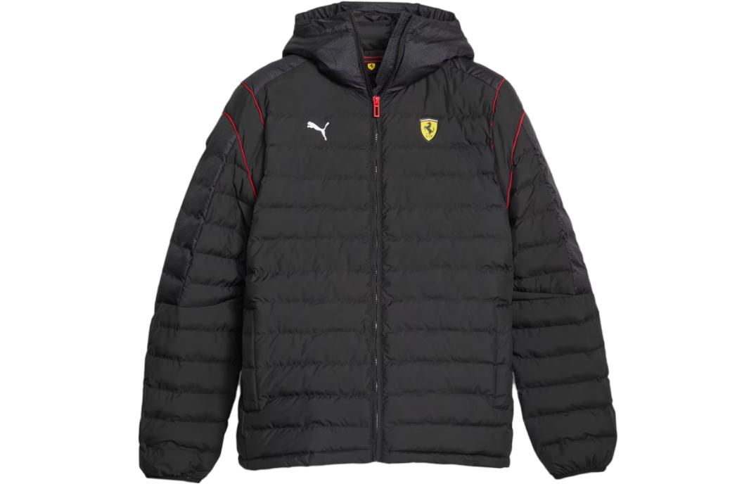 Puma x Ferrari Race MT7 Ecolite Padded Jacket Slim Fit Hooded Zip-Up 620934-01