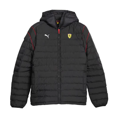 Puma Ferrari Race MT7 Ecolite Padded Jacket Slim Fit Hooded Zip-Up 620934-01