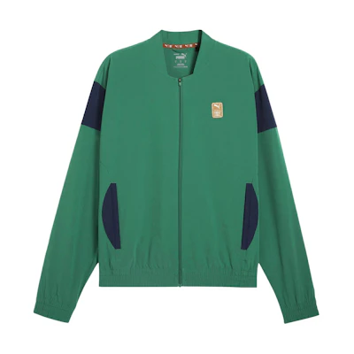Puma First Mile Logo Zip Jacket Deep Green 525395-37