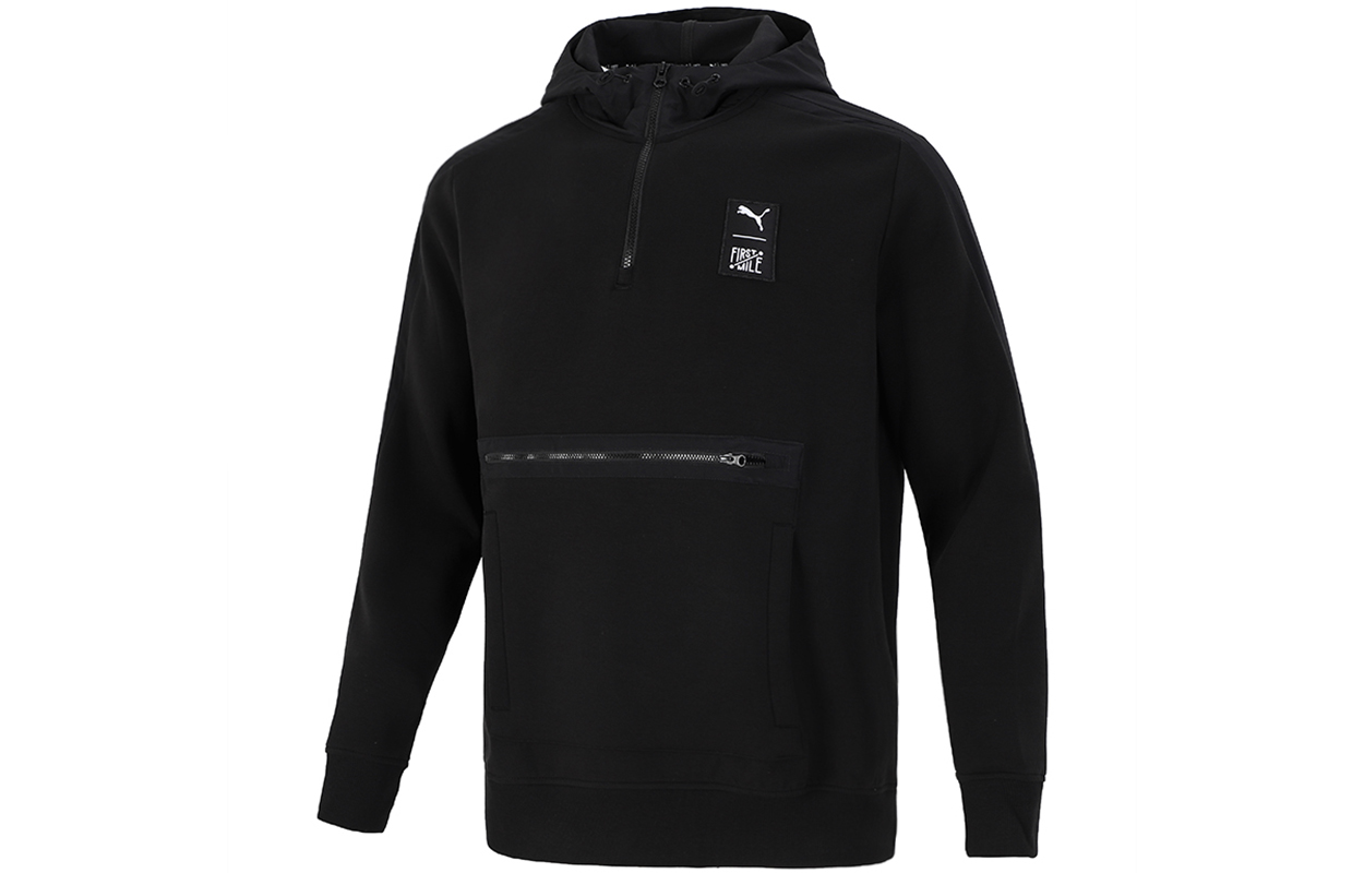 Puma FIRST MILE Training Pullover Hoodie Black 532339-01
