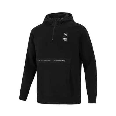 Puma FIRST MILE Training Pullover Hoodie Black 532339-01