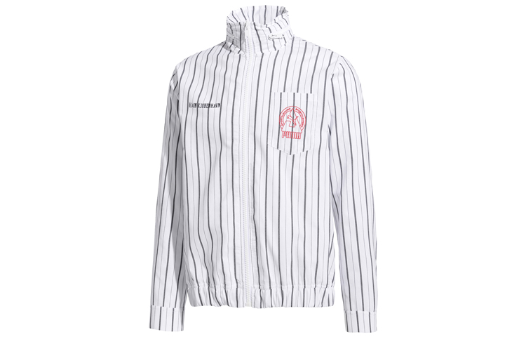 Puma Han Kjobenhavn Striped Jacket White Collaboration 578246-02