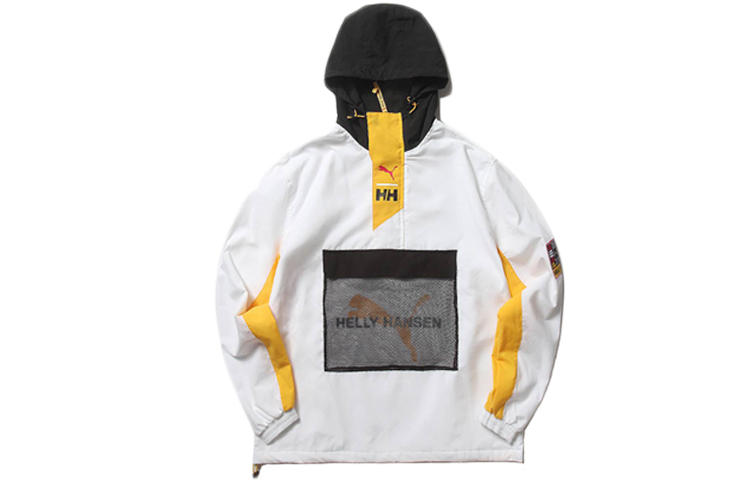 Puma HELLY HANSEN Colorblock Hoodie Jacket White 597142-02