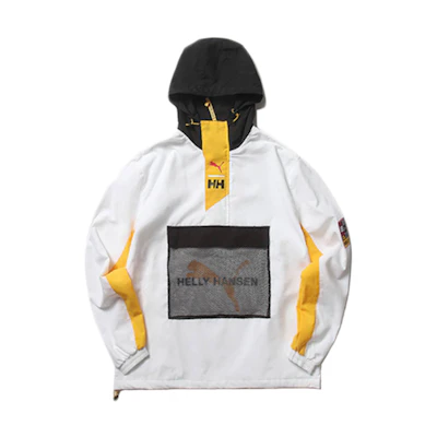 Puma HELLY HANSEN Colorblock Hoodie Jacket White 597142-02