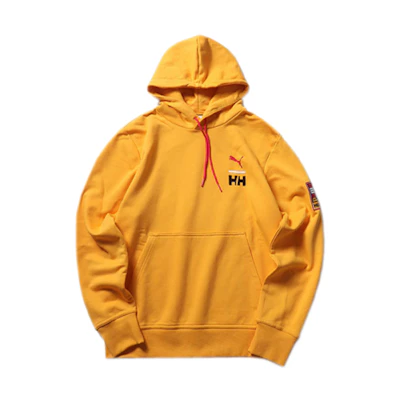 Puma Helly Hansen Orange Hoodie Pullover 597149-89