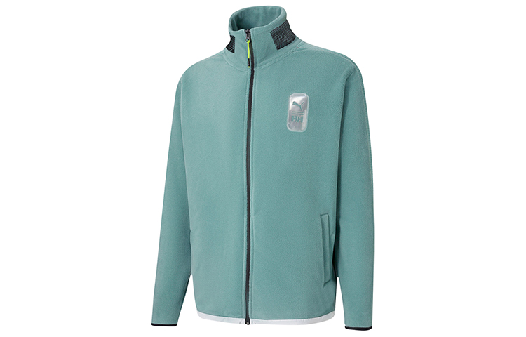 Puma Helly Hansen Reflective Breathable Stand Collar Jacket Blue/Grey Men 598278-94