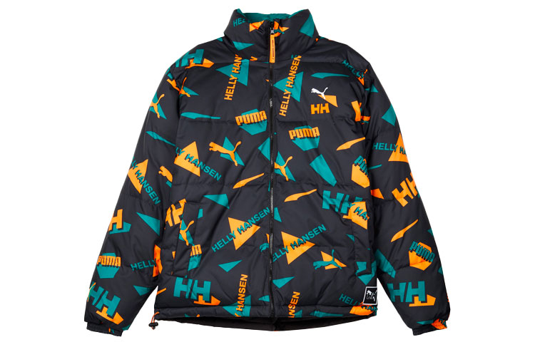 Order PUMA x HELLY HANSEN 綠色可雙面穿冬季羽絨外套 男女適用 597081-98