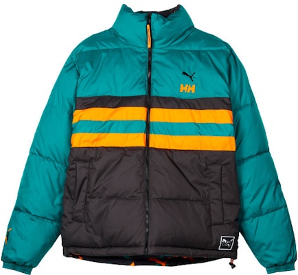 PUMA x HELLY HANSEN 綠色可雙面穿冬季羽絨外套 男女適用 597081-98 Shop PUMA x HELLY HANSEN 綠色可雙面穿冬季羽絨外套 男女適用 597081-98