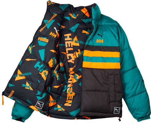 PUMA x HELLY HANSEN 綠色可雙面穿冬季羽絨外套 男女適用 597081-98 Details for PUMA x HELLY HANSEN 綠色可雙面穿冬季羽絨外套 男女適用 597081-98