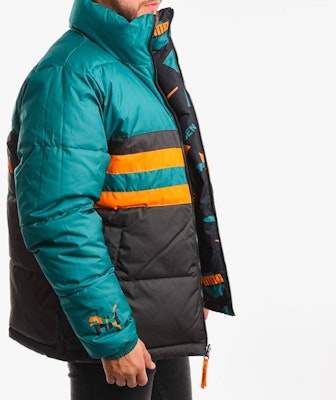 PUMA x HELLY HANSEN 綠色可雙面穿冬季羽絨外套 男女適用 597081-98 Sizing PUMA x HELLY HANSEN 綠色可雙面穿冬季羽絨外套 男女適用 597081-98