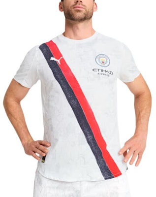 PUMA × KIDSUPER STUDIOS マンチェスター スリムフィット サッカージャージ 781454-07 Shop PUMA × KIDSUPER STUDIOS マンチェスター スリムフィット サッカージャージ 781454-07