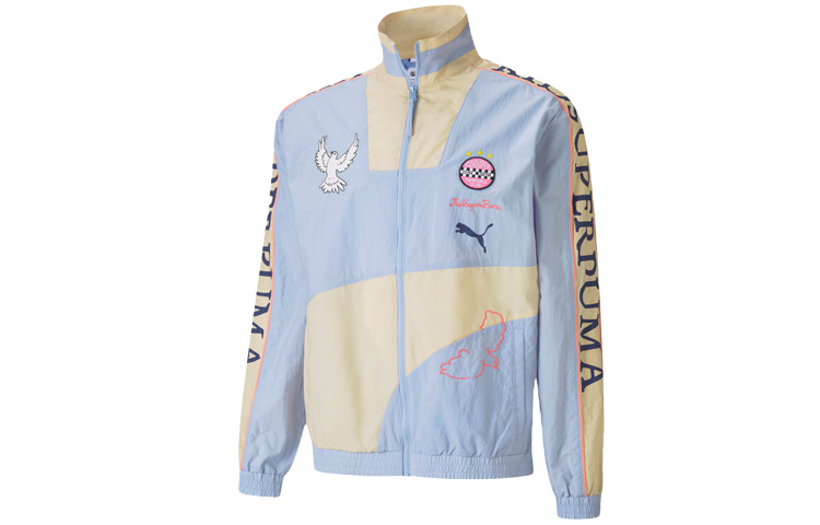 Puma KIDSUPERSTUDIOS Woven Track Jacket Blue Purple Collaboration 598461-38