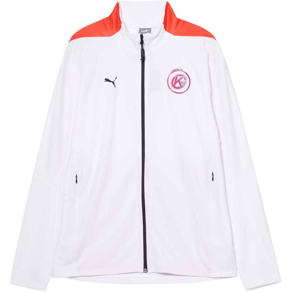 Puma KPL Glory Collab Logo Zip Jacket - White 605763-05