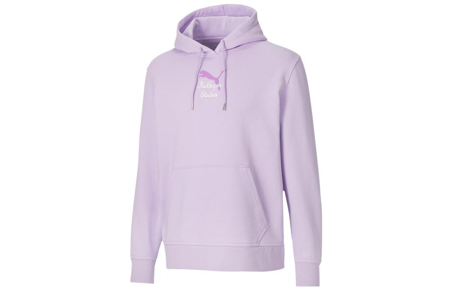 Puma KS Collaboration Purple Crewneck Pullover Sweatshirt for Men 530408-16